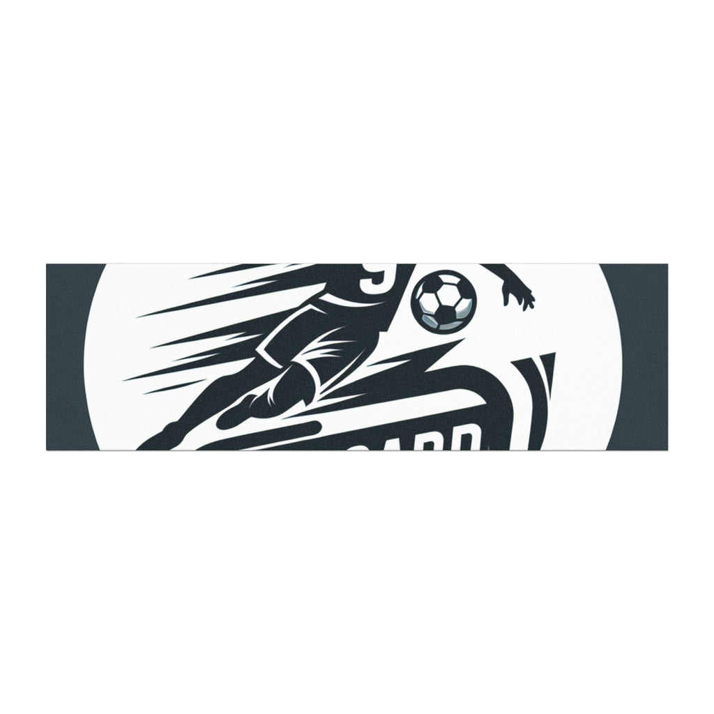 Soccer On Board Car Magnet - Fun Decor for Soccer Moms, Kids' Sports, Vehicle Personalization, Gift for Coaches and Players